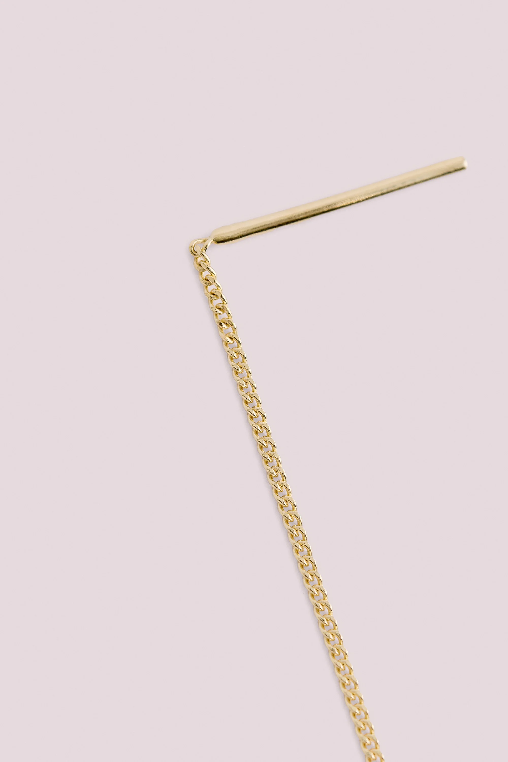BAR CHAIN EARRING - Image 3
