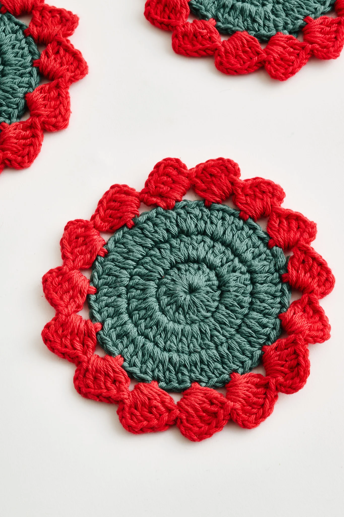 Hibiscus Crochet Coasters - Image 3