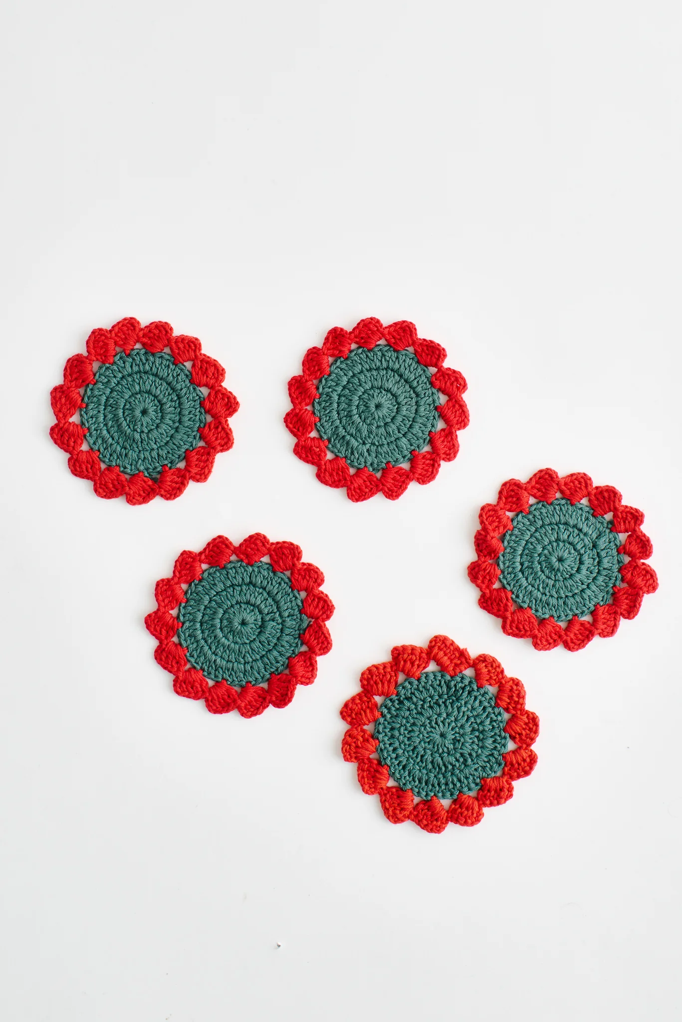 Hibiscus Crochet Coasters - Image 4