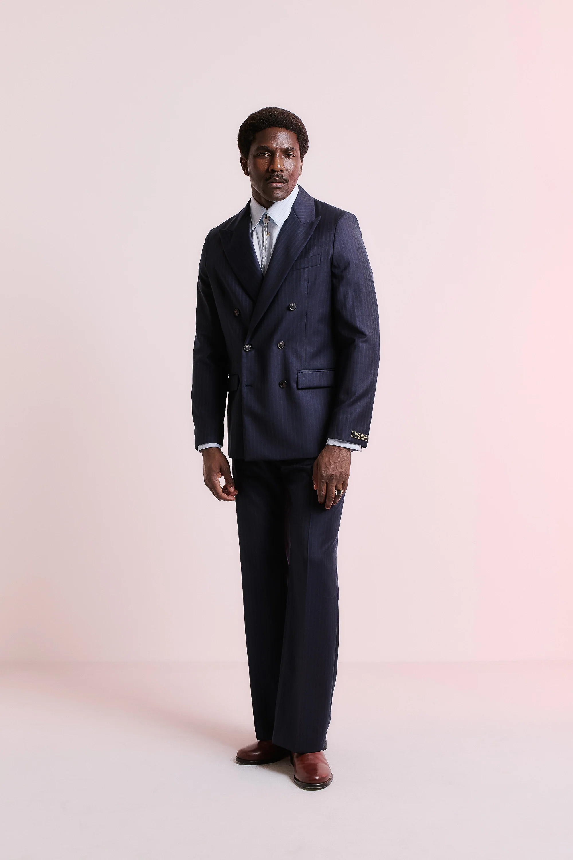 DOUBLE BREASTED PEAK BLAZER - Image 8