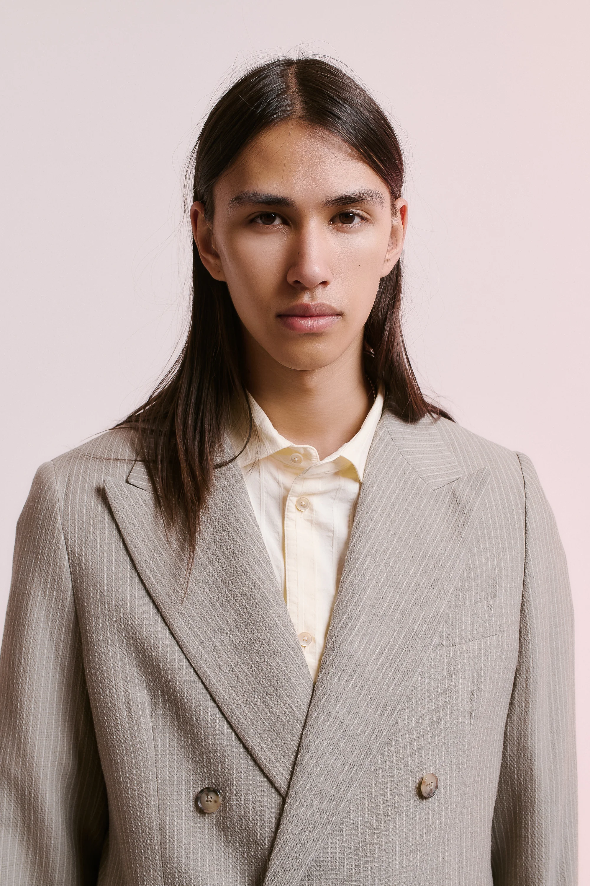 DOUBLE BREASTED PEAK BLAZER - Image 3
