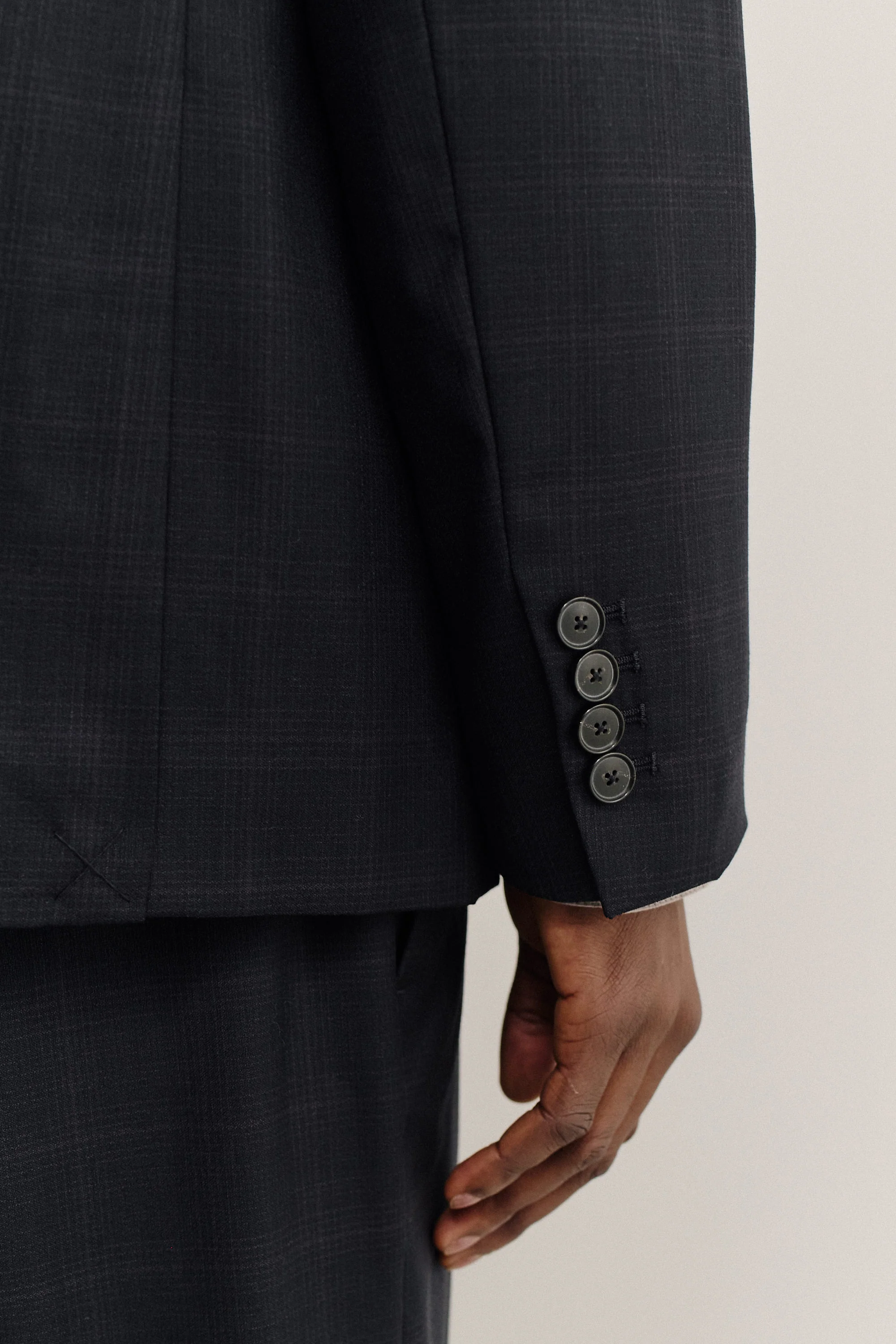 DOUBLE BREASTED PEAK BLAZER - Image 7