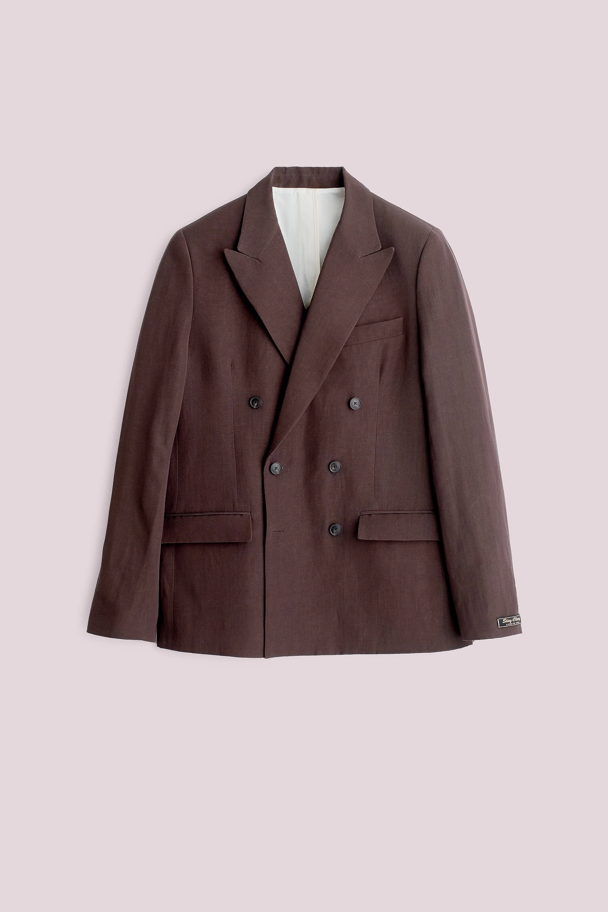 DOUBLE BREASTED PEAK BLAZER - Image 2