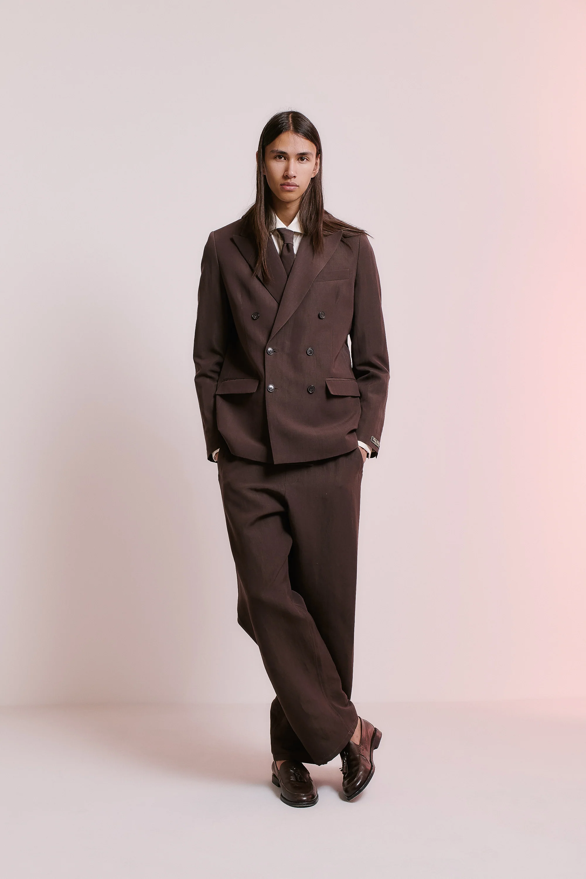 DOUBLE BREASTED PEAK BLAZER - Image 3