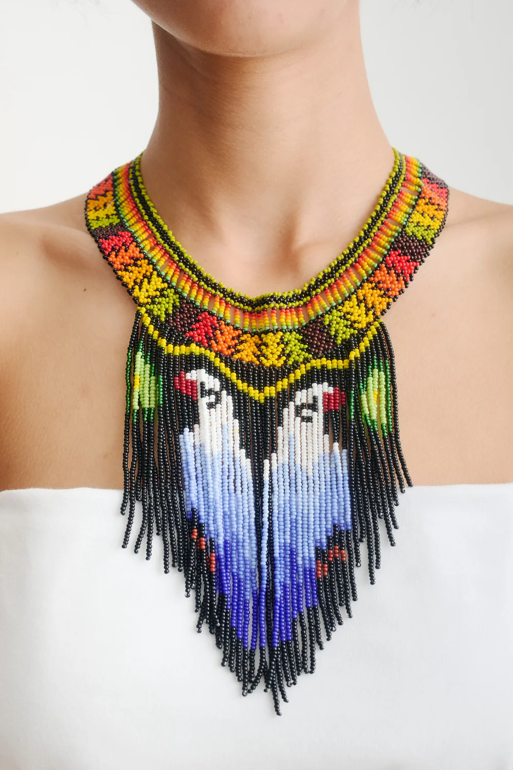 EMBERA PARROT NECKLACE - Image 2