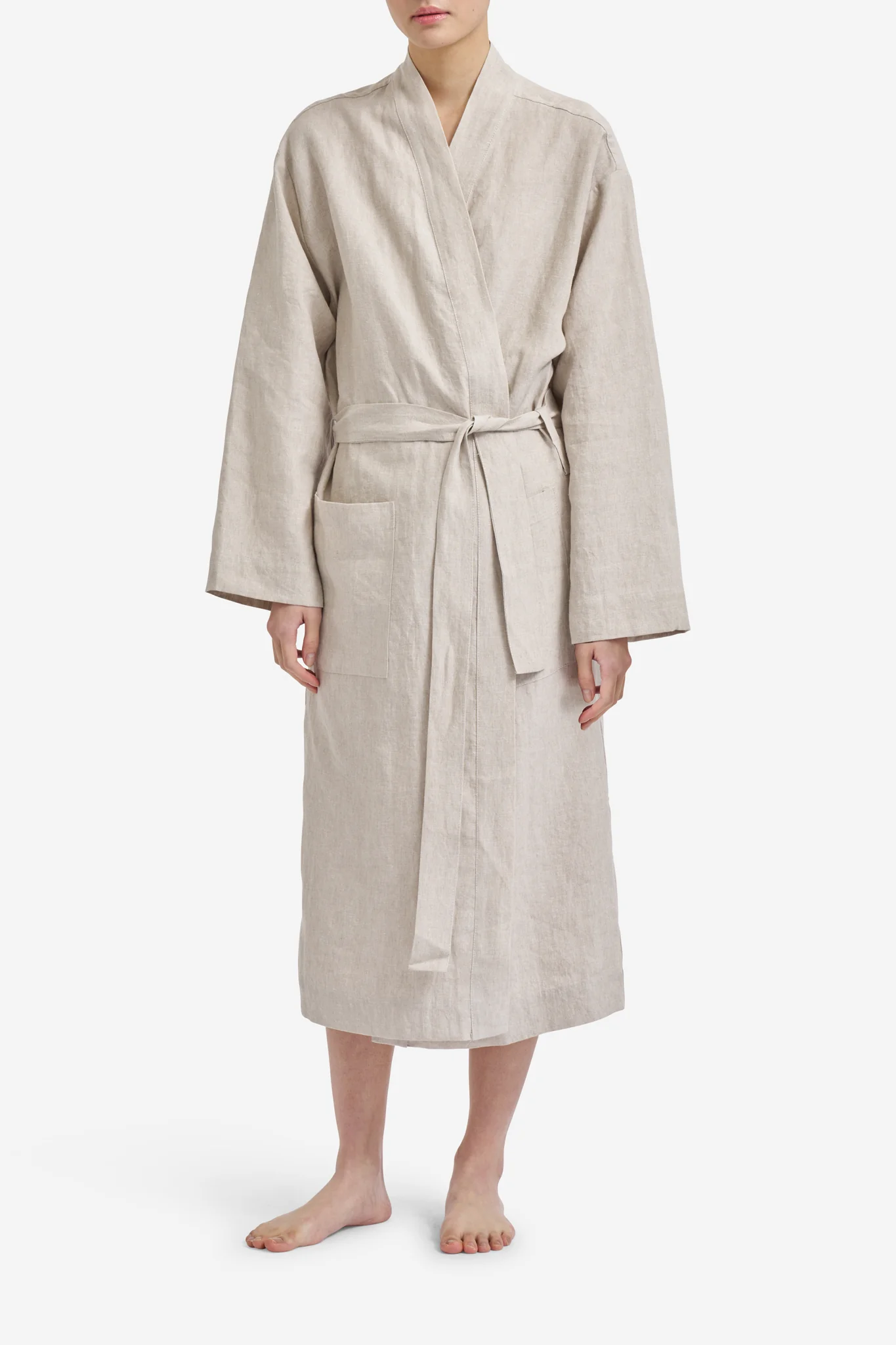 LINEN BATHROBE - Image 5