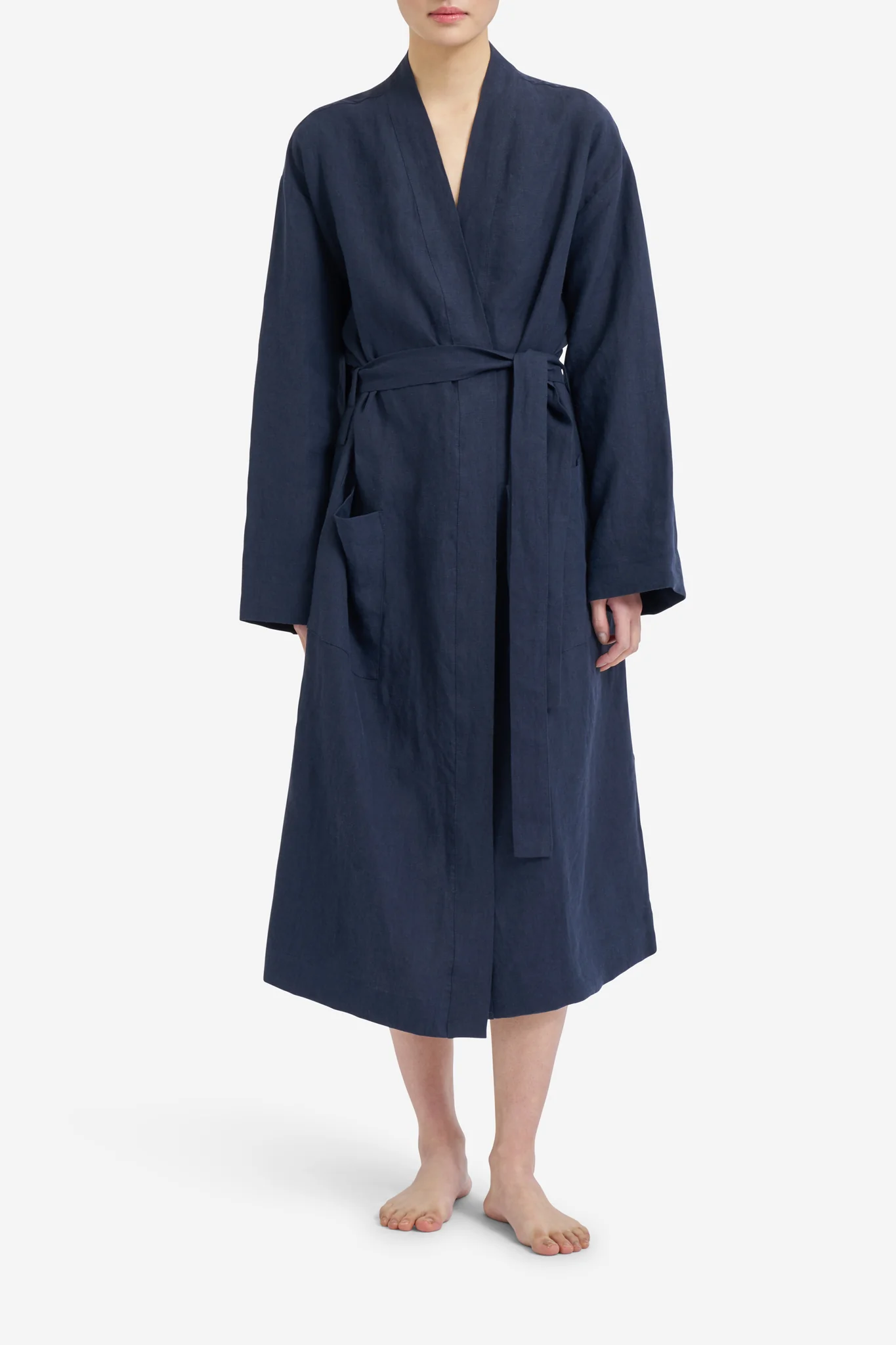 LINEN BATHROBE - Image 5