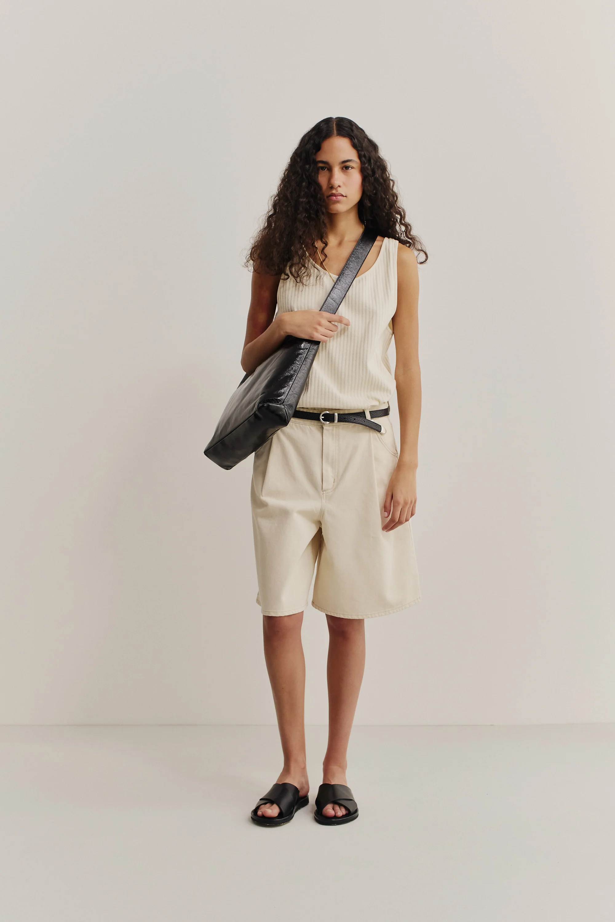 PEMBA PLEATED SHORTS - Image 8