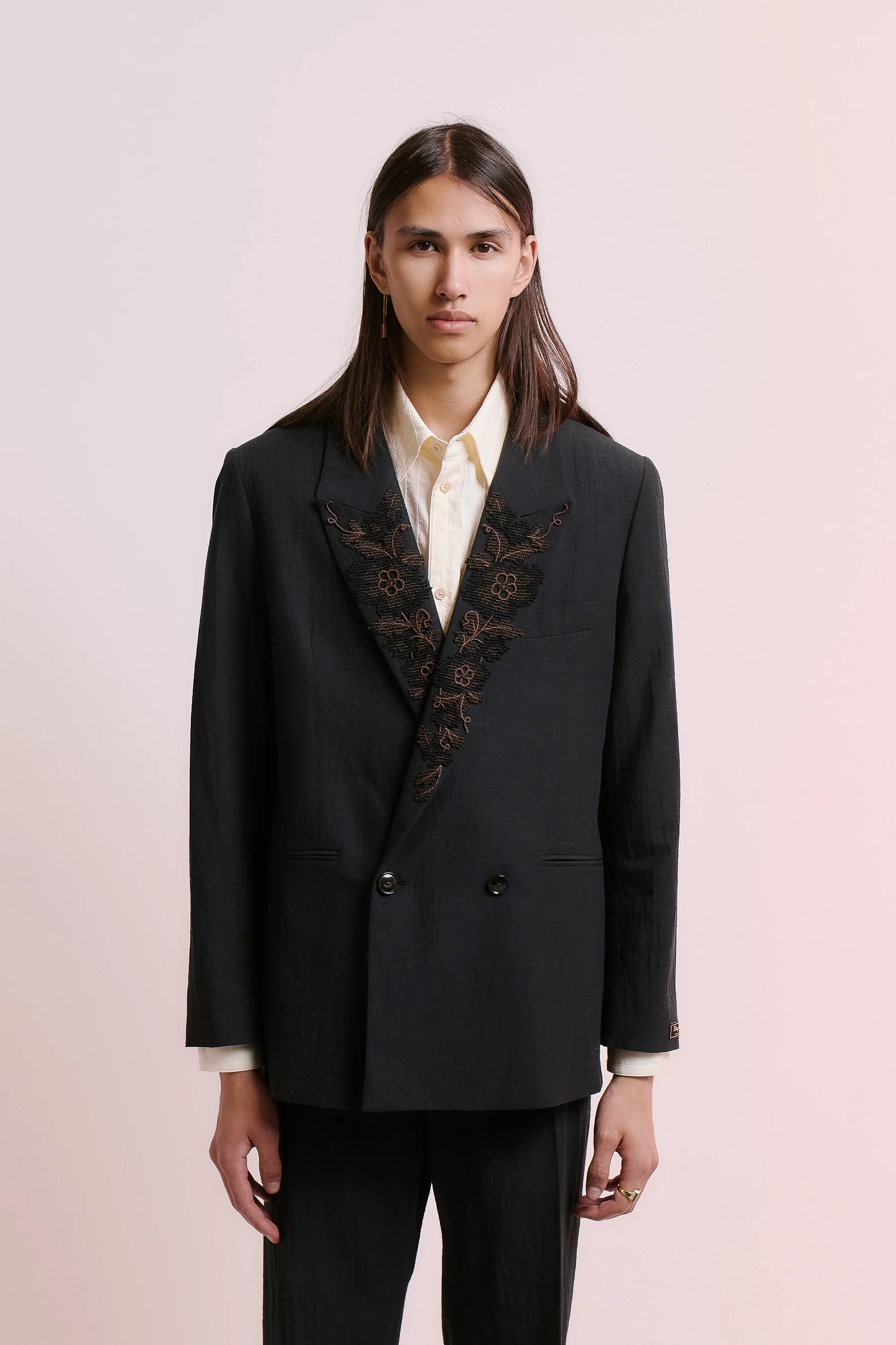 RELAXED DOUBLE BUTTONED BLAZER - Image 4
