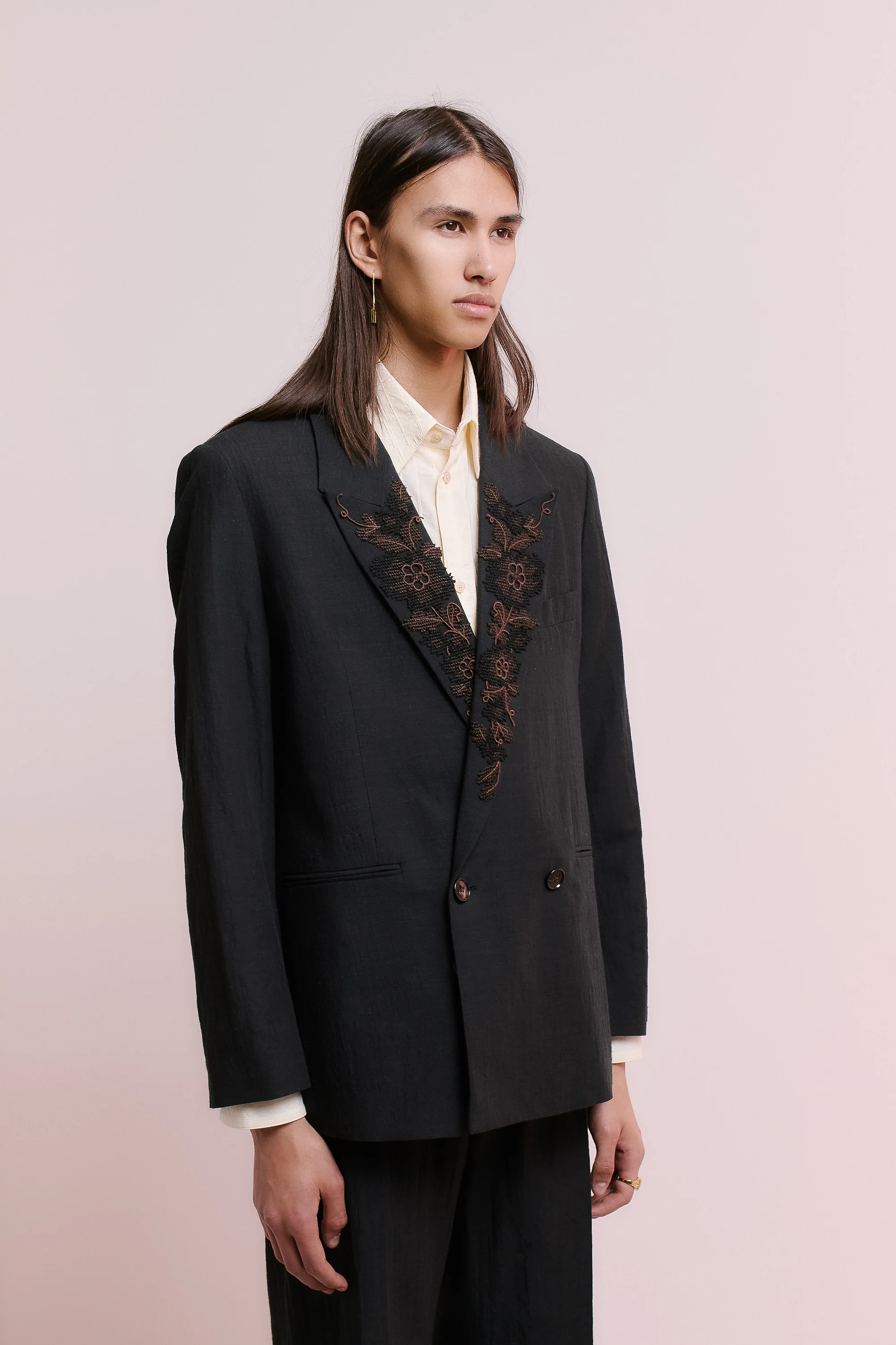 RELAXED DOUBLE BUTTONED BLAZER - Image 6
