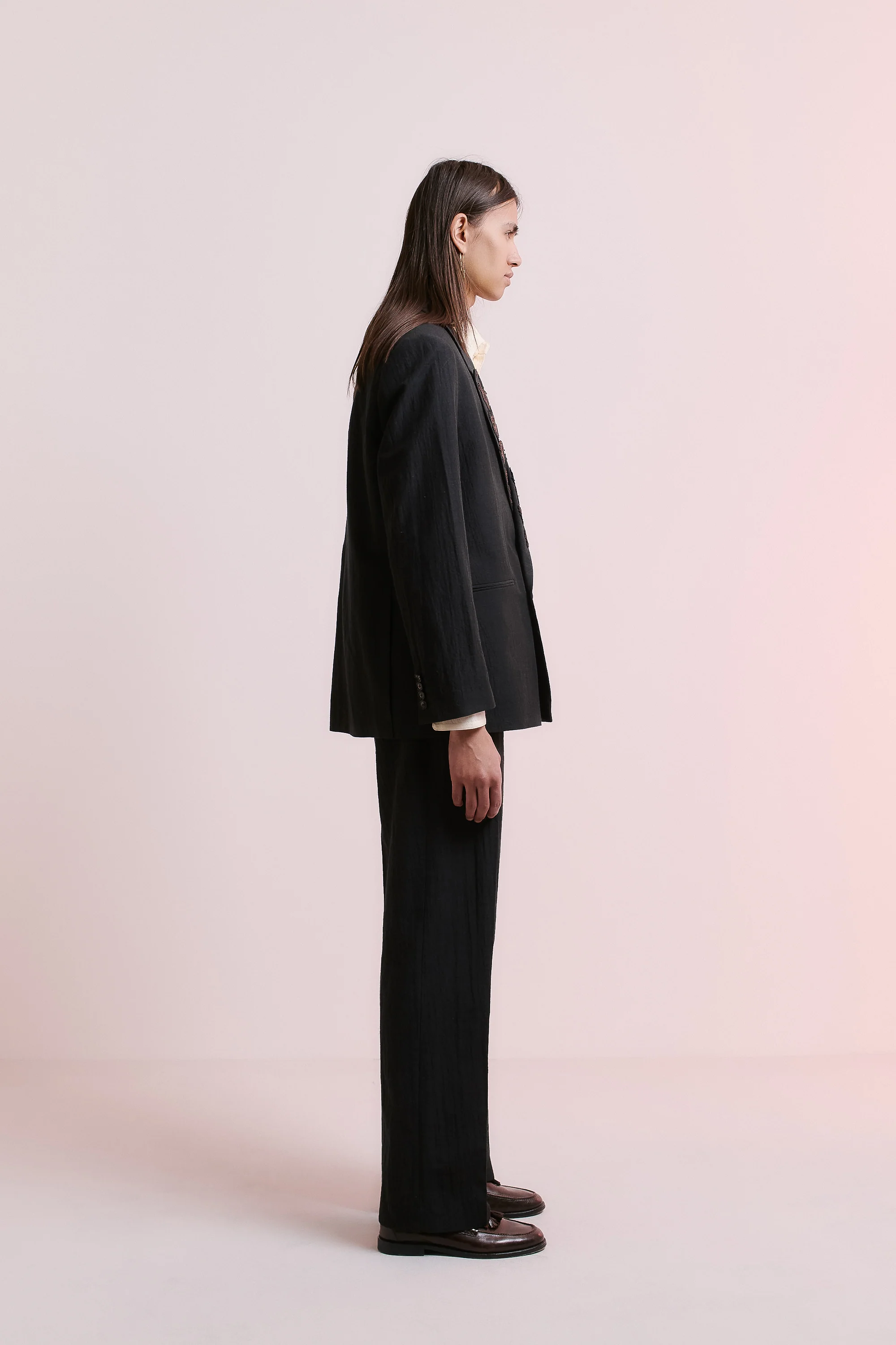 RELAXED DOUBLE BUTTONED BLAZER - Image 8