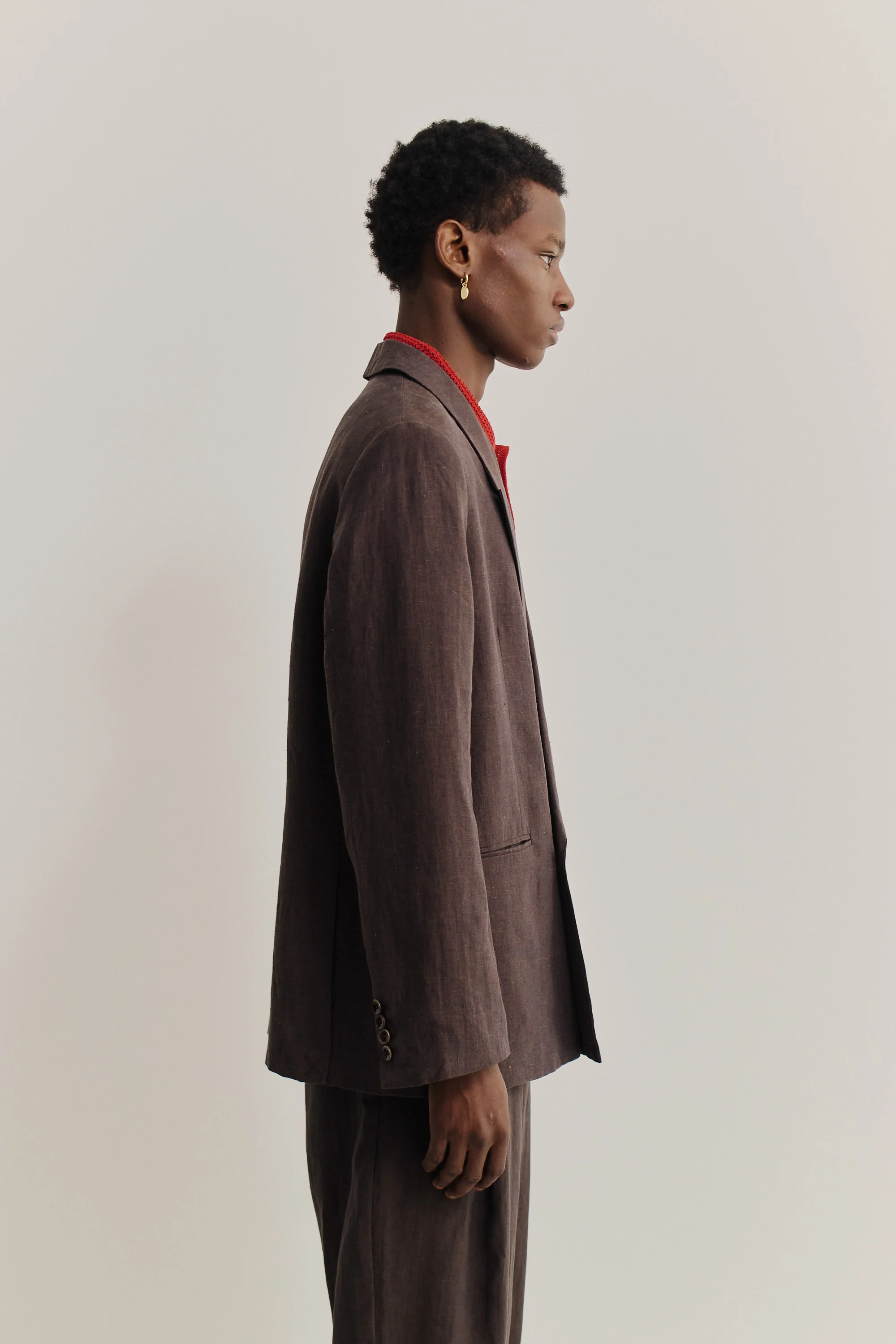 RELAXED DOUBLE BUTTONED BLAZER - Image 5
