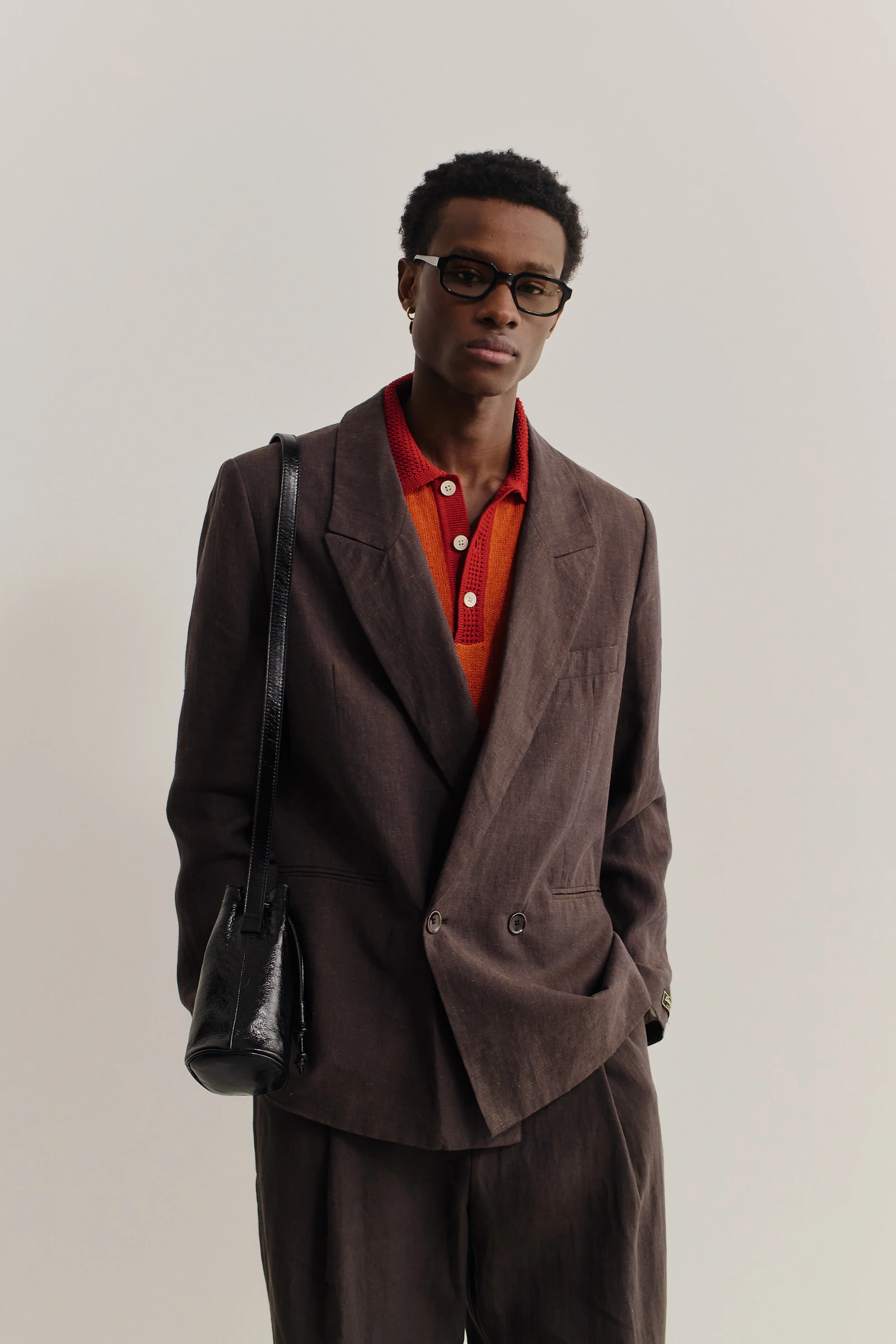 RELAXED DOUBLE BUTTONED BLAZER - Image 7