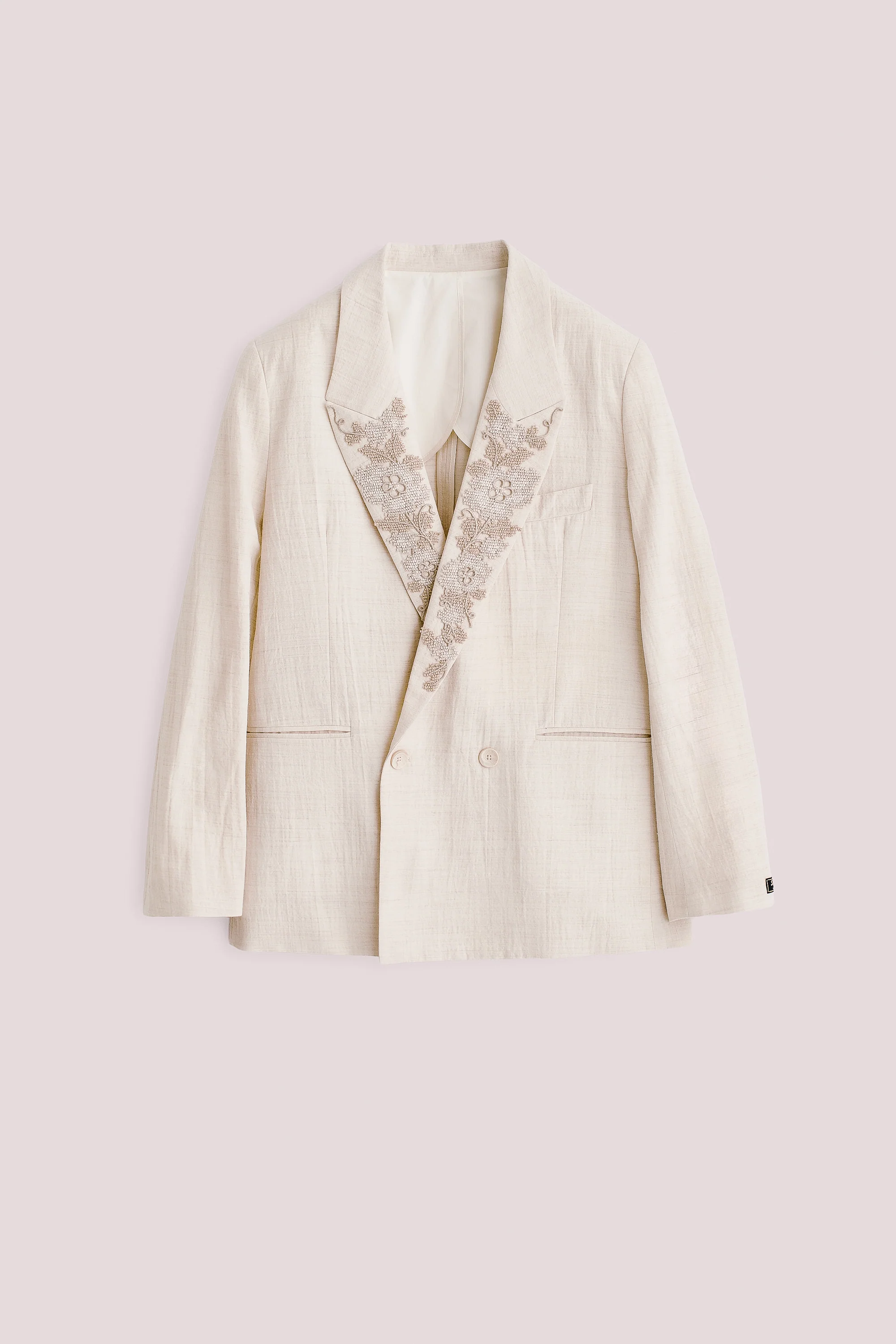 RELAXED DOUBLE BUTTONED BLAZER - Image 2
