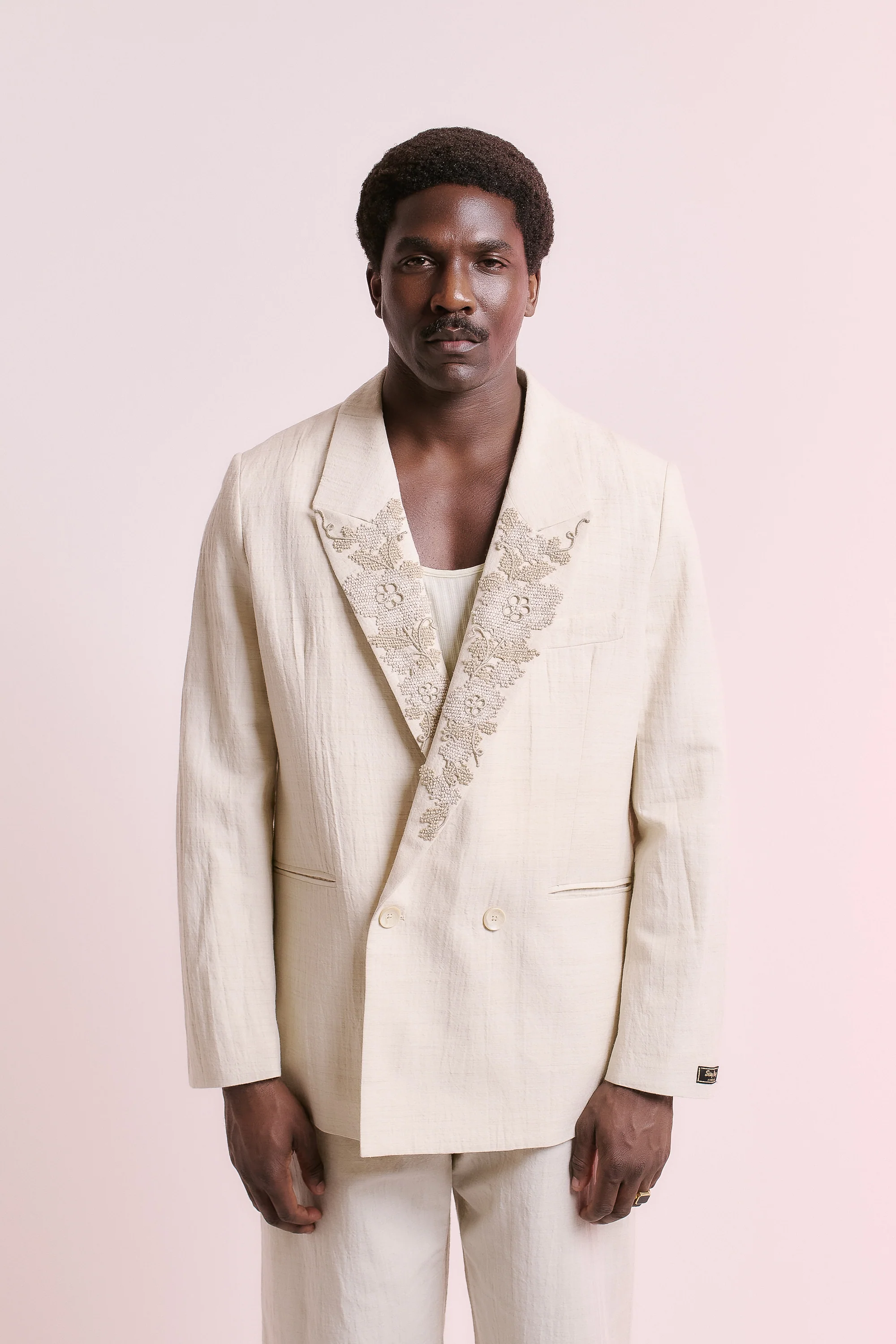 RELAXED DOUBLE BUTTONED BLAZER - Image 5