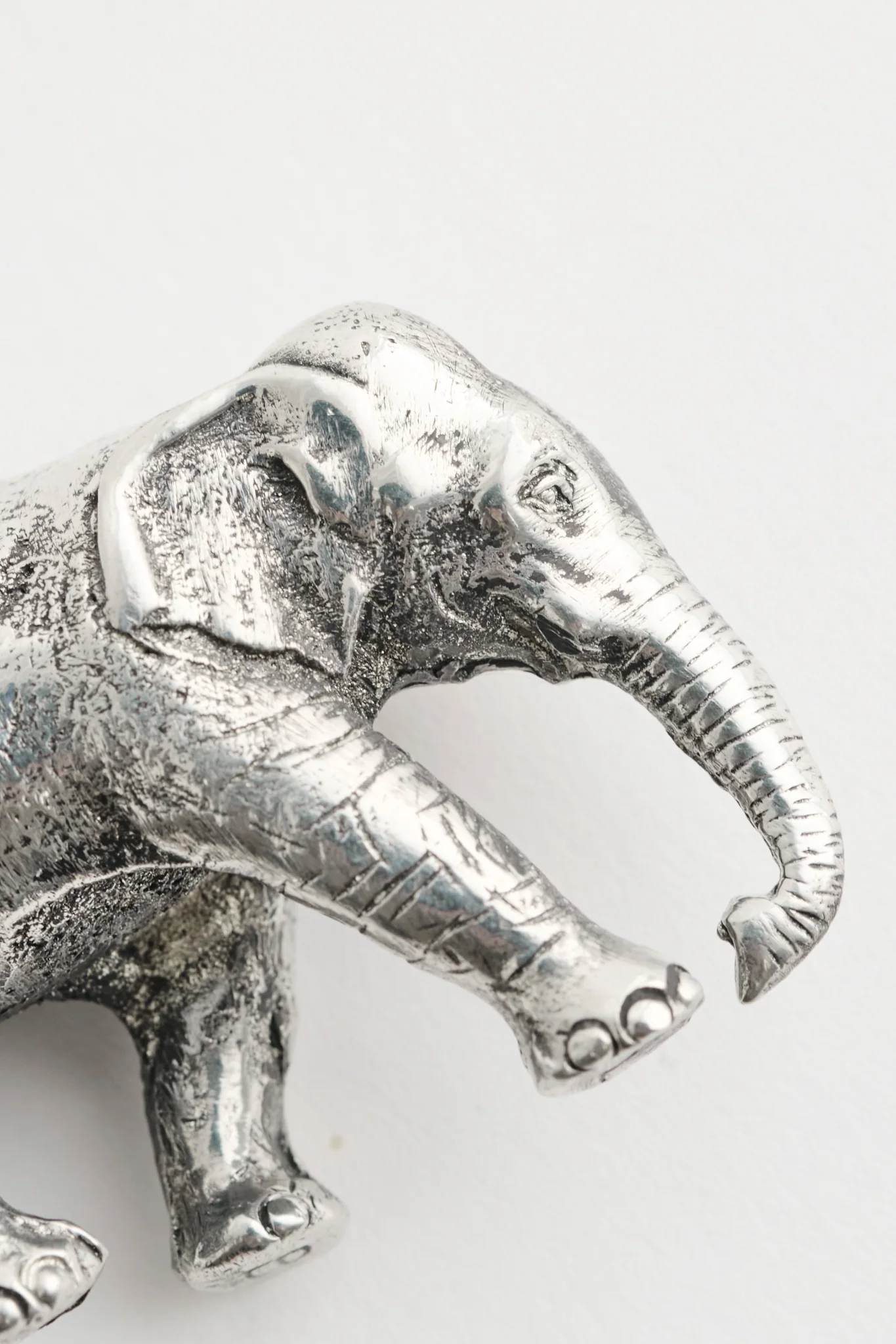 Silver Elephant Figurine - Image 2