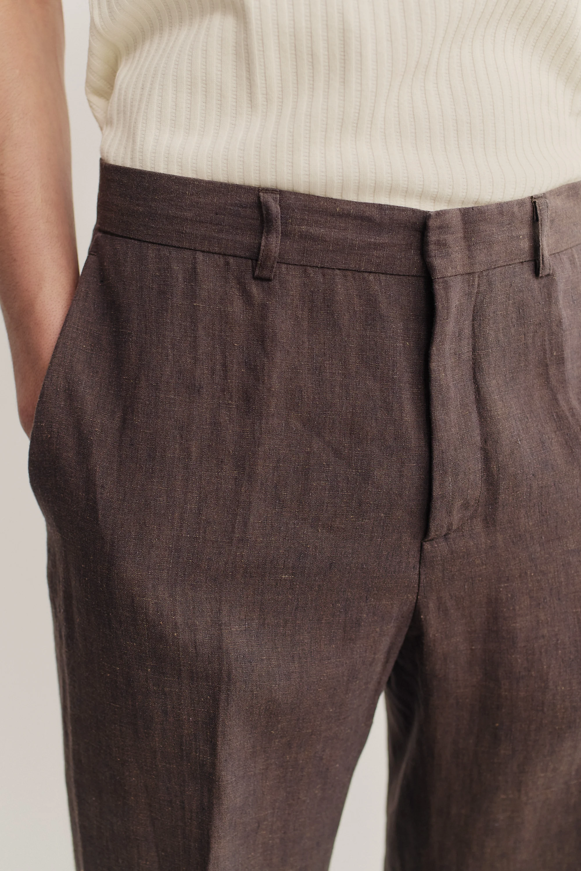 TAILORED WIDE TROUSERS - Image 6