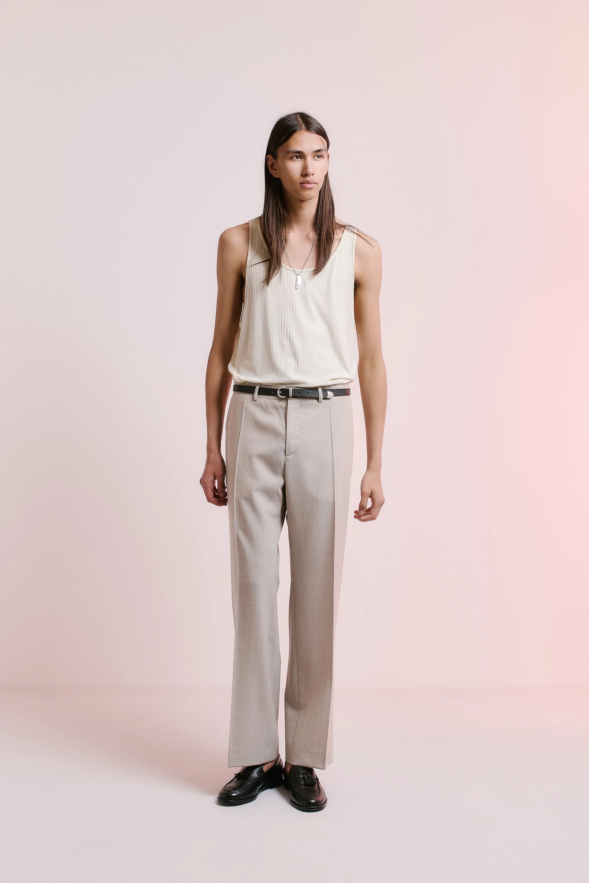 TAILORED WIDE TROUSERS
