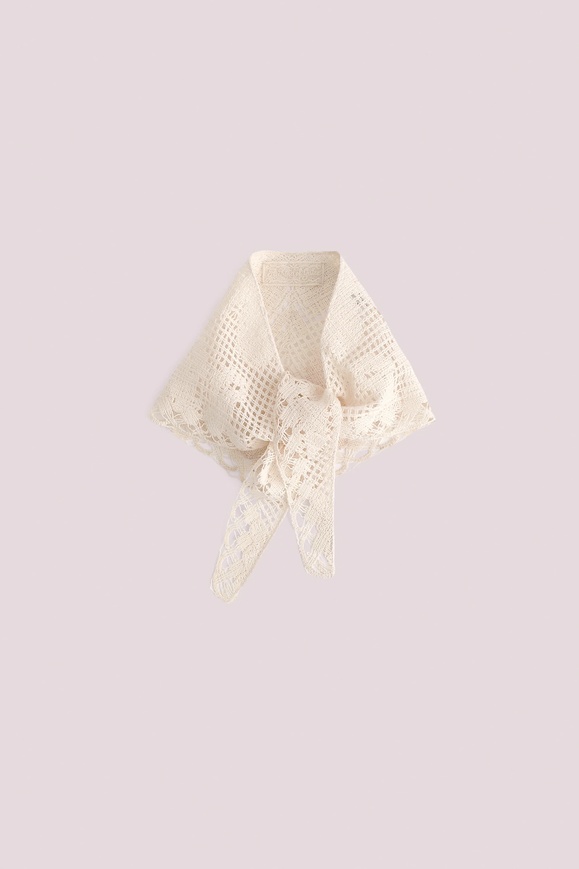 TRIANGLE LACE SCARF