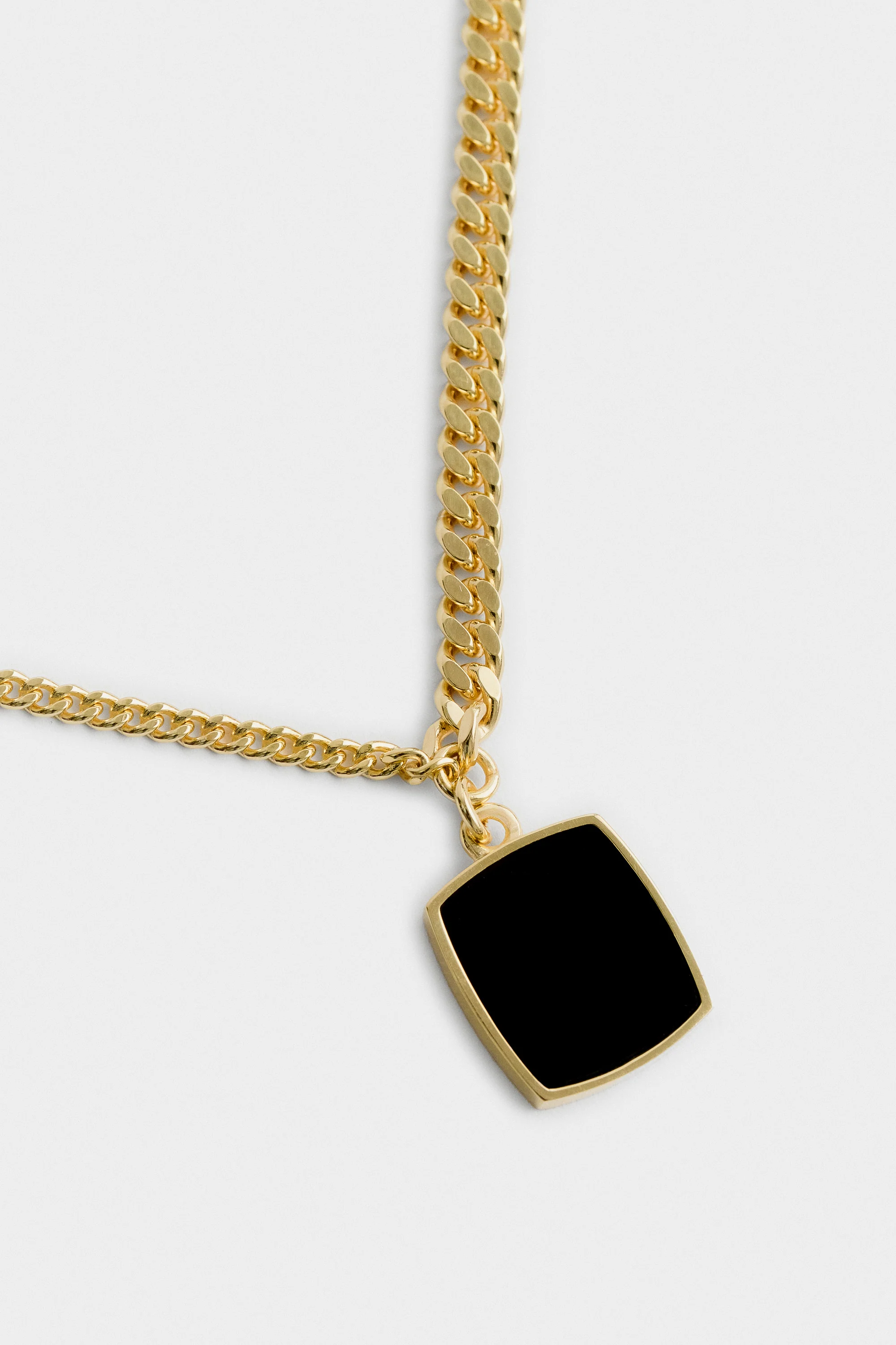YIN YANG NECKLACE WITH STONE - Image 3
